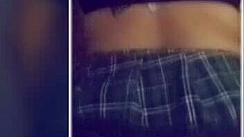 schoolgirl puta begs for verga ends with bent over doggystyle creampie