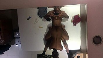 hidden pov captures sexy ecuadorian beauty's motel passion in brazil