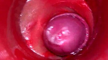 camera inside pussy captures powerful cum creampie asmr in 4k!