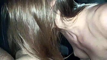 Skinny 18+ slut fucks couple 🔥💦