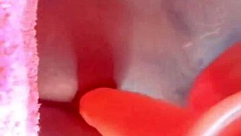 Oh damn hot tanned trans asshole stretched wide craving more anal toys