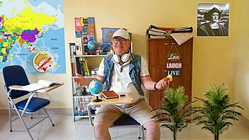 torcelini student strips lingerie in geography class teasing shaved pussy lips