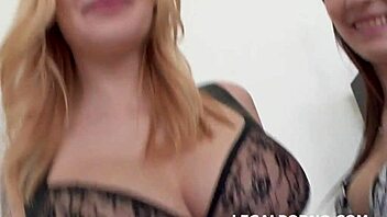 Timea Bella screams taking two cocks in ass battle!