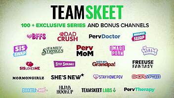 perfect latina rides cocks from two guys during steamy movie night?