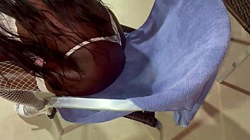 big cock stretches skinny black brazilian teen ass pov