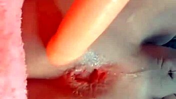 Oh damn hot tanned trans asshole stretched wide craving more anal toys