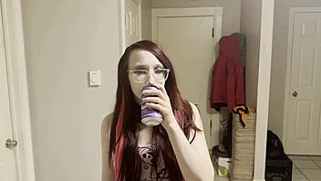 guy catches young drunk beauty late demands both tight holes now