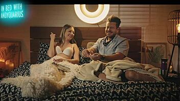 Chilling in bed with Italian star Rebecca Volpetti