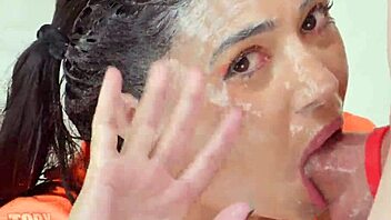 i can't believe how brutal this anal gaping and face fucking gets with all the spitting and choking