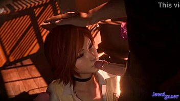 Asuka Kazama's steamy threesome with deepthroat cumshots