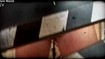 shaved asian brunette teases pussy panties pantyhose