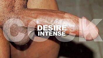 black slave worships massive cock with sloppy blowjob devotion and bdsm submission