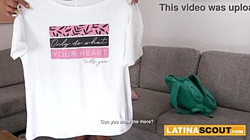 Thick Amateur Latina Begs for Deep Anal Pounding During Lingerie Casting Shoot!
