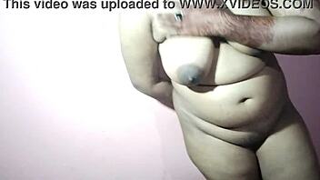 big natural tit indian babe strips teasingly for camera