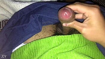 young guy masturbates to massive cumshot explosion