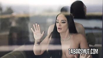 lesbian milf watches wife neighbor rough fuck 👀🔥