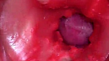 camera inside pussy captures powerful cum creampie asmr in 4k!