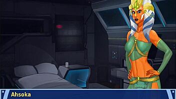 orange trainer gropes dancing big boobs