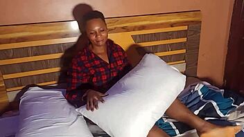 Pretty Ebony Princess Casting Shows Off Wet Pussy And Big Tits