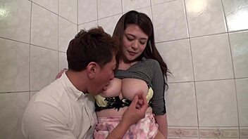 Japanese Busty Milf Bathes With Huge Natural Tits Teasing Seductively