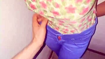 partied hard so fucked skinny fiesta latina in the house bathroom quick