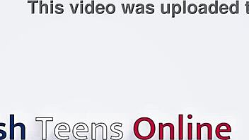 naughty british college girl sucks big cock in lingerie cosplay 😈🍆