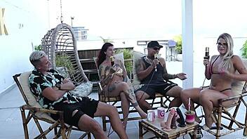 Compilados Do Casal Kobra No Bora Cast With Bruna Carlos And Matheus Caetano - Parte 1