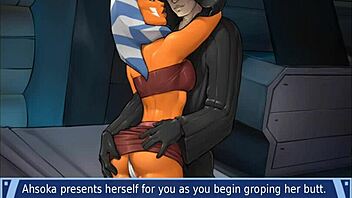 orange trainer gropes dancing big boobs