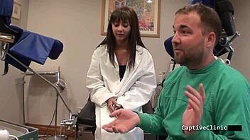 Eliza Shields screams as new orgasm guinea pig!