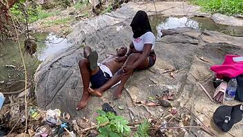 streams of joy screams as fat cock pounds bbw tits outdoor