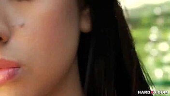 Why Won't This Horny Brunette Slut Stop Begging for Outdoor Cock?