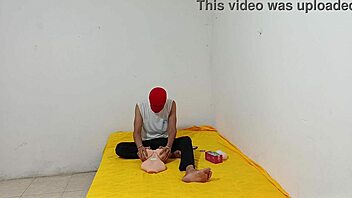 my best friend sets up this torso so i can stroke my flaccid cock daily like the slut she craves