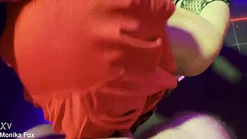Fan ravages monika fox in brutal bdsm anal facefuck cum gulp
