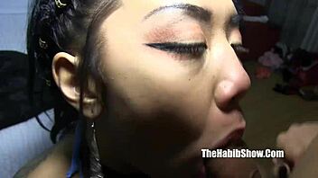 Petite Asian Kimberly Chi Fucked Hard by Puerto Rock in Ghetto Reality