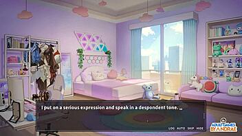 Ziya bends over doggystyle creampie in cosplay wife gameplay ep4