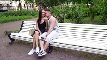 Hot Date! Beautiful Asian Bent Over for Big Cock Facial!