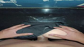 candy's sexy lingerie trailer shows her getting fucked on desk close-up