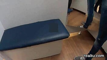 imagine stripping this czech teen in mall before hardcore pov banging?