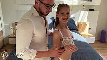 tiny innocent blonde fucked rough for a full hour straight