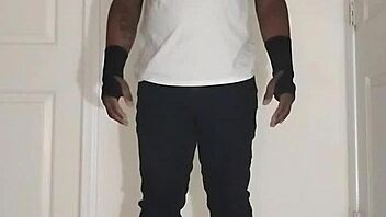 Remember when i showed up dressed like wrestling ready to play?