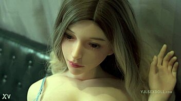 blonde sex doll's hot body begs for pussy pounding