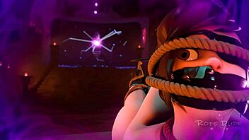 mei's bound corruption in 3d hentai bondage