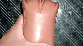 intense anal pounding and toy ass-to-mouth suck