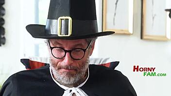 Quick Hard Fuck Before Thanksgiving Family Feast