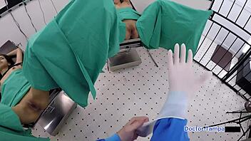 Dr Tampa's Angel Santana and Aria Nicole creampie nurse frenzy