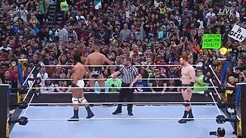 gunther sheamus drew mcintyre battle intercontinental title wrestlemania 39 chaos