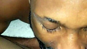 Black men devour ebony big ass pussy licking tits worship