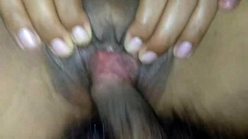 pretty shaved pussy stretched by huge long cock creampie?