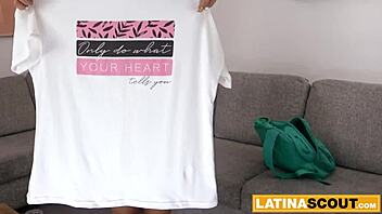 Sexy Colombian babe's ass wrecked by agent's huge cock! 🍑💦