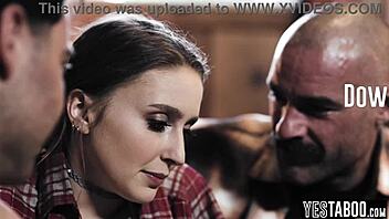 petite big ass teen thrills in emotional neighbors threesome ecstasy